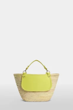 Borsa di Paglia Grande Gialla