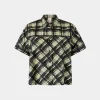 Camicia Maniche Corte Quadri