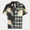 Camicia stampa Floreale e Quadri