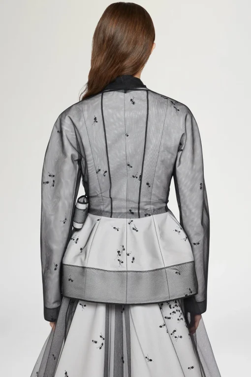 Giacca Duchesse stampa Formiche