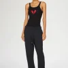 Pantaloni con logo