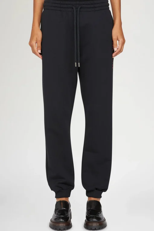 Pantaloni con logo