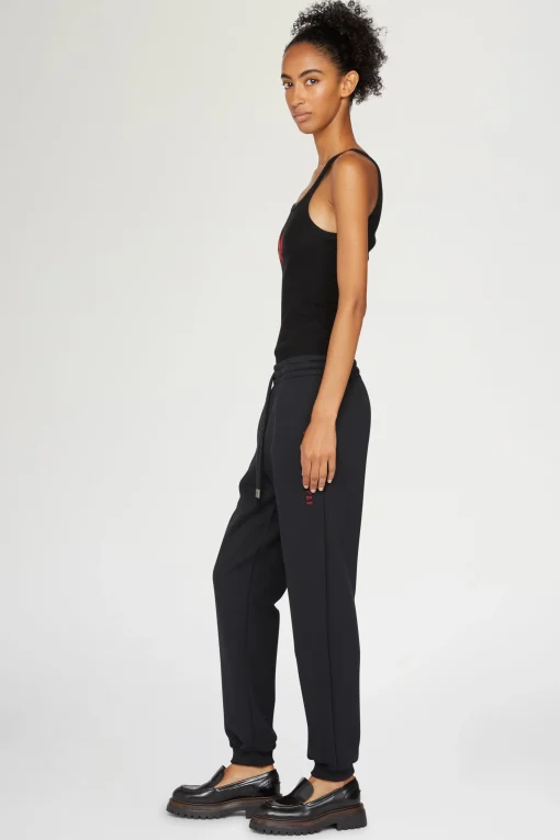 Pantaloni con logo