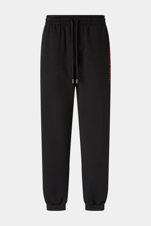 Pantaloni con logo