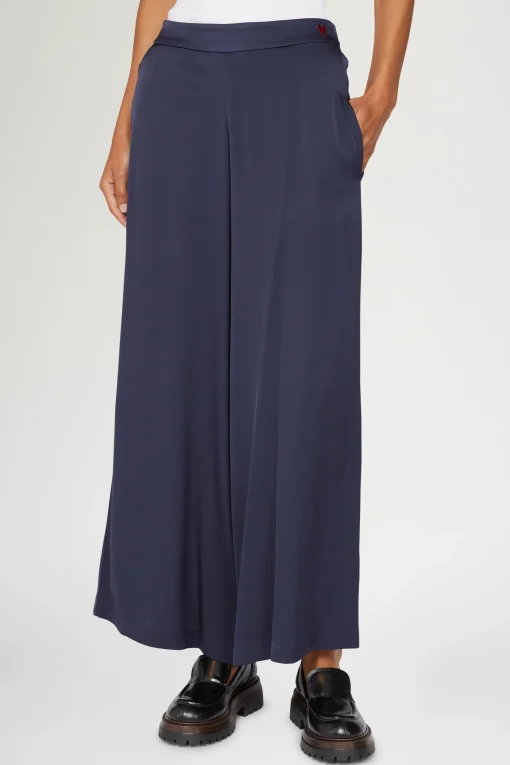 Pantaloni Larghi Blu