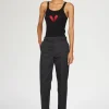 Pantaloni Slim Neri