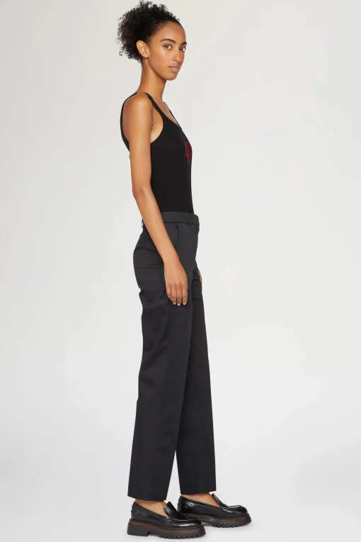Pantaloni Slim Neri