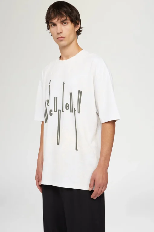 T-shirt Bianca Maicuntentu