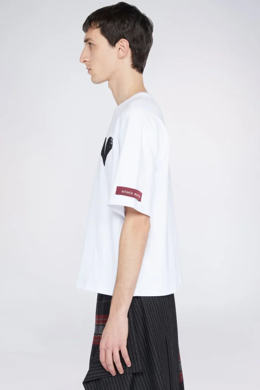 T-shirt Cuore Bianca