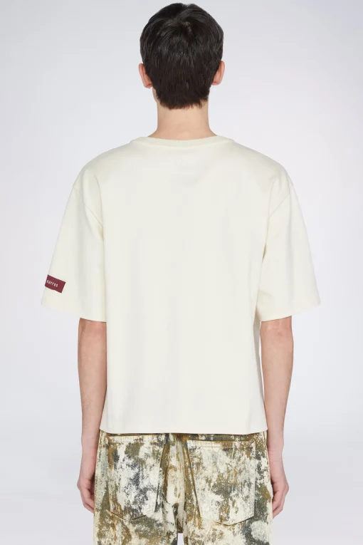 T-shirt Cuore Crema