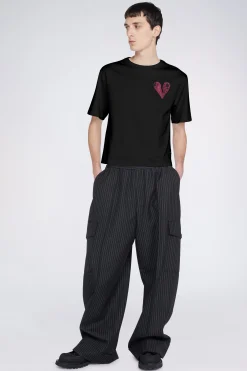T-shirt Cuore Nero