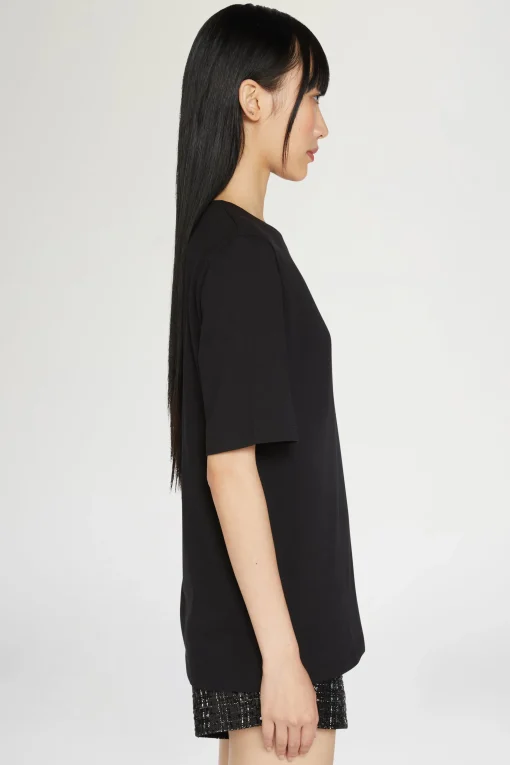 T-shirt Cuore Spezzato Nera